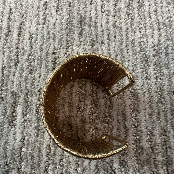 Gold Cuff Bracelet - Picture 3 of 4